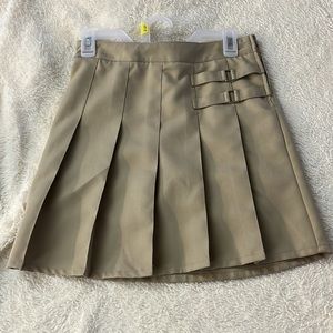 Girl’s Khaki School Uniform Skort Size 12